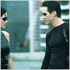Matrix : photo Carrie-Anne Moss, Keanu Reeves