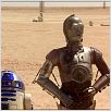 Star Wars: Episode II - Angriff der Klonkrieger : photo Anthony Daniels, George Lucas, Kenny Baker