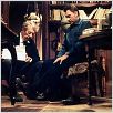 Das zweite Leben des Monsieur Manesquier : photo Jean Rochefort, Johnny Hallyday