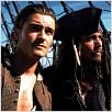 Fluch der Karibik : photo Gore Verbinski, Johnny Depp, Orlando Bloom