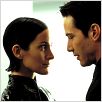 Matrix Revolutions : photo Andy Wachowski, Carrie-Anne Moss, Keanu Reeves, Lana Wachowski