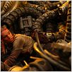 Matrix Revolutions : photo Andy Wachowski, Clayton Watson, Lana Wachowski