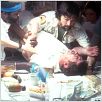 Alien - Das unheimliche Wesen aus einer fremden Welt : photo John Hurt, Tom Skerritt, Yaphet Kotto