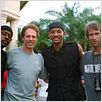 Bad Boys II : photo Jerry Bruckheimer, Martin Lawrence, Michael Bay, Will Smith