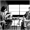 Coffee and cigarettes : photo Alfred Molina, Jim Jarmusch, Steve Coogan