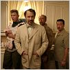 The Ladykillers : photo Ethan Coen, J.K. Simmons, Joel Coen, Ryan Hurst, Tom Hanks