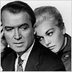 Vertigo : photo Alfred Hitchcock, James Stewart, Kim Novak