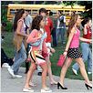 Girls Club : photo Lindsay Lohan, Mark Waters, Rachel McAdams