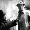 Lemmy Caution gegen Alpha 60 : photo Akim Tamiroff, Eddie Constantine, Jean-Luc Godard