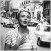 Außer Atem : photo Jean Seberg, Jean-Luc Godard