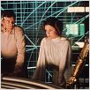 Krieg der Sterne : photo Anthony Daniels, Carrie Fisher, George Lucas