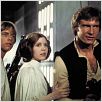 Krieg der Sterne : photo Carrie Fisher, George Lucas, Harrison Ford, Mark Hamill