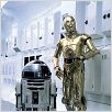 Krieg der Sterne : photo Anthony Daniels, George Lucas, Kenny Baker