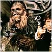 Krieg der Sterne : photo George Lucas, Harrison Ford, Peter Mayhew