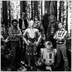 Die Rückkehr der Jedi-Ritter : photo Anthony Daniels, Carrie Fisher, George Lucas, Harrison Ford, Kenny Baker