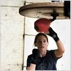 Million Dollar Baby : photo Clint Eastwood, Hilary Swank