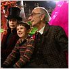 Charlie und die Schokoladenfabrik : photo Freddie Highmore, Johnny Depp, Tim Burton