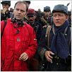 Merry Christmas : photo Christian Carion, Dany Boon