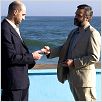 Syriana : photo George Clooney, Mark Strong, Stephen Gaghan