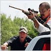 Syriana : photo Chris Cooper, Jeffrey Wright, Stephen Gaghan