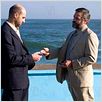 Syriana : photo George Clooney, Mark Strong, Stephen Gaghan