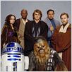 Star Wars: Episode III - Die Rache der Sith : photo Ewan McGregor, George Lucas, Hayden Christensen, Jimmy Smits, Kenny Baker
