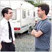 Alles ist erleuchtet : photo Elijah Wood, Jonathan Safran Foer, Liev Schreiber
