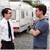 Alles ist erleuchtet : photo Elijah Wood, Jonathan Safran Foer, Liev Schreiber
