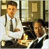 Sieben : photo Brad Pitt, David Fincher, Morgan Freeman