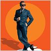 OSS 117 - Der Spion, der sich liebte : poster Jean Dujardin, Michel Hazanavicius