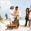Pirates of the Caribbean - Fluch der Karibik 2 : photo Gore Verbinski, Jack Davenport, Johnny Depp, Keira Knightley, Orlando Bloom