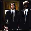 Pulp Fiction : photo John Travolta, Quentin Tarantino, Samuel L. Jackson
