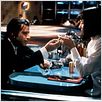 Pulp Fiction : photo John Travolta, Quentin Tarantino, Uma Thurman