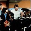 American Graffiti : photo Cindy Williams, George Lucas, Paul Le Mat, Ron Howard