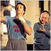 Rocky : photo Burgess Meredith, John G. Avildsen, Sylvester Stallone
