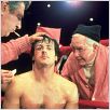 Rocky : photo Burgess Meredith, John G. Avildsen, Sylvester Stallone