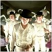 Uhrwerk Orange : photo Malcolm McDowell, Stanley Kubrick