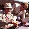 Ocean's Eleven : photo Brad Pitt, Carl Reiner, Steven Soderbergh