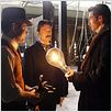 Prestige - Die Meister der Magie : photo Andy Serkis, Christopher Nolan, David Bowie, Hugh Jackman
