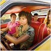 Death Proof : photo Mary Elizabeth Winstead, Quentin Tarantino, Rosario Dawson, Tracie Thoms, Zoe Bell