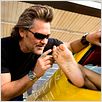 Death Proof : photo Kurt Russell, Quentin Tarantino