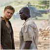 Blood Diamond : photo Djimon Hounsou, Edward Zwick, Leonardo DiCaprio