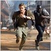 Blood Diamond : photo Djimon Hounsou, Edward Zwick, Leonardo DiCaprio