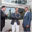 Ocean's Thirteen : photo Brad Pitt, George Clooney, Matt Damon, Steven Soderbergh