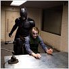 The Dark Knight : photo Christian Bale, Christopher Nolan, Heath Ledger