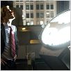 The Dark Knight : photo Aaron Eckhart, Christopher Nolan