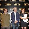 Die Abenteuer von Tim und Struppi - Das Geheimnis der "Einhorn" : photo Kathleen Kennedy, Peter Jackson, Steven Spielberg