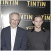 Die Abenteuer von Tim und Struppi - Das Geheimnis der "Einhorn" : photo Jamie Bell, Steven Spielberg
