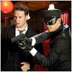 The Green Hornet : photo Jay Chou, Michel Gondry, Seth Rogen