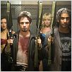 Planet Terror : photo Freddy Rodriguez, Marley Shelton, Naveen Andrews, Robert Rodriguez, Rose McGowan